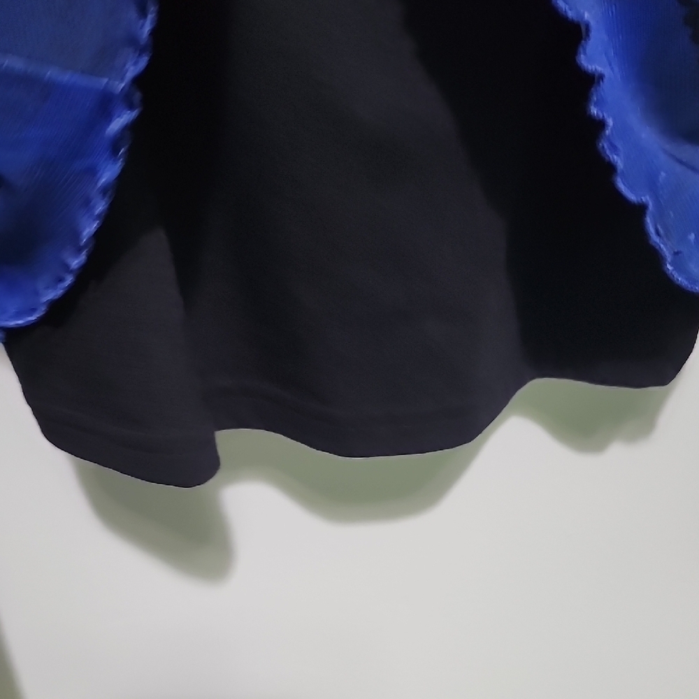 Harley-Davidson Blue Graphic Fitted Long Sleeve Blouse - Picture 7 of 10